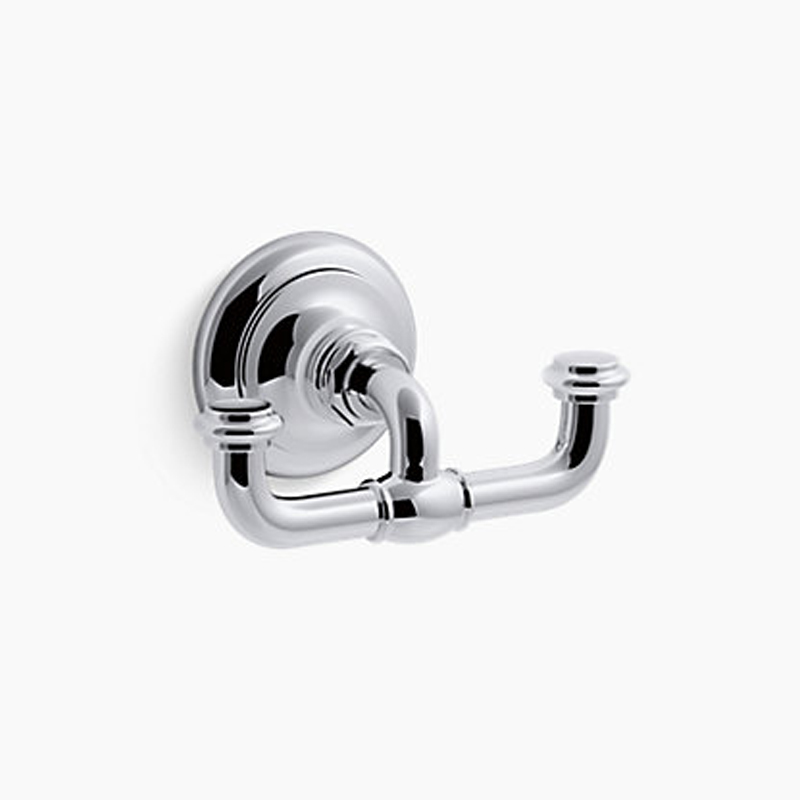 K-72572-CP Artifacts™ Double robe hook