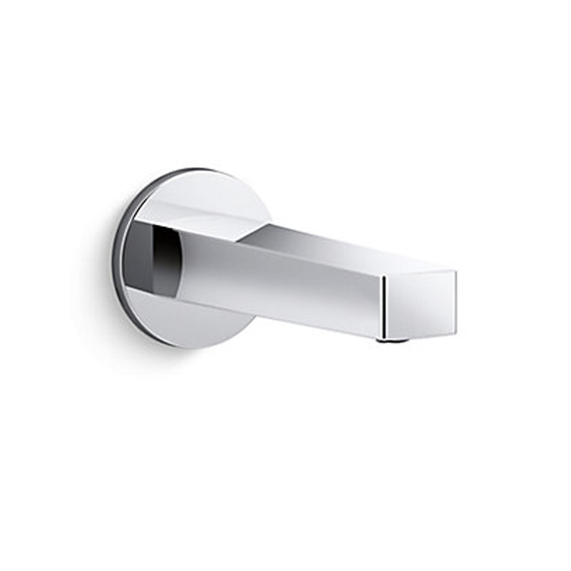 K-74046IN-A1-CP Taut™ Wall mount bath spout without diverter