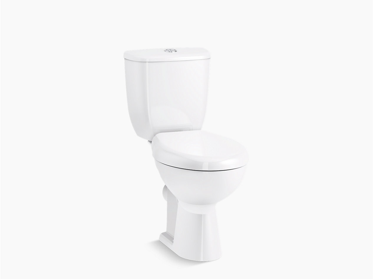 K-1921IN-S-0 Brive Two Piece toilet with Quiet-Close(TM) seat