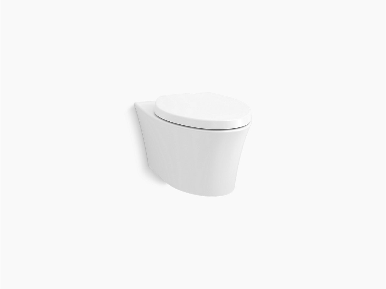 K-75708IN-2SS-0 Veil™ WH TOILET WITH QC PP SEAT
