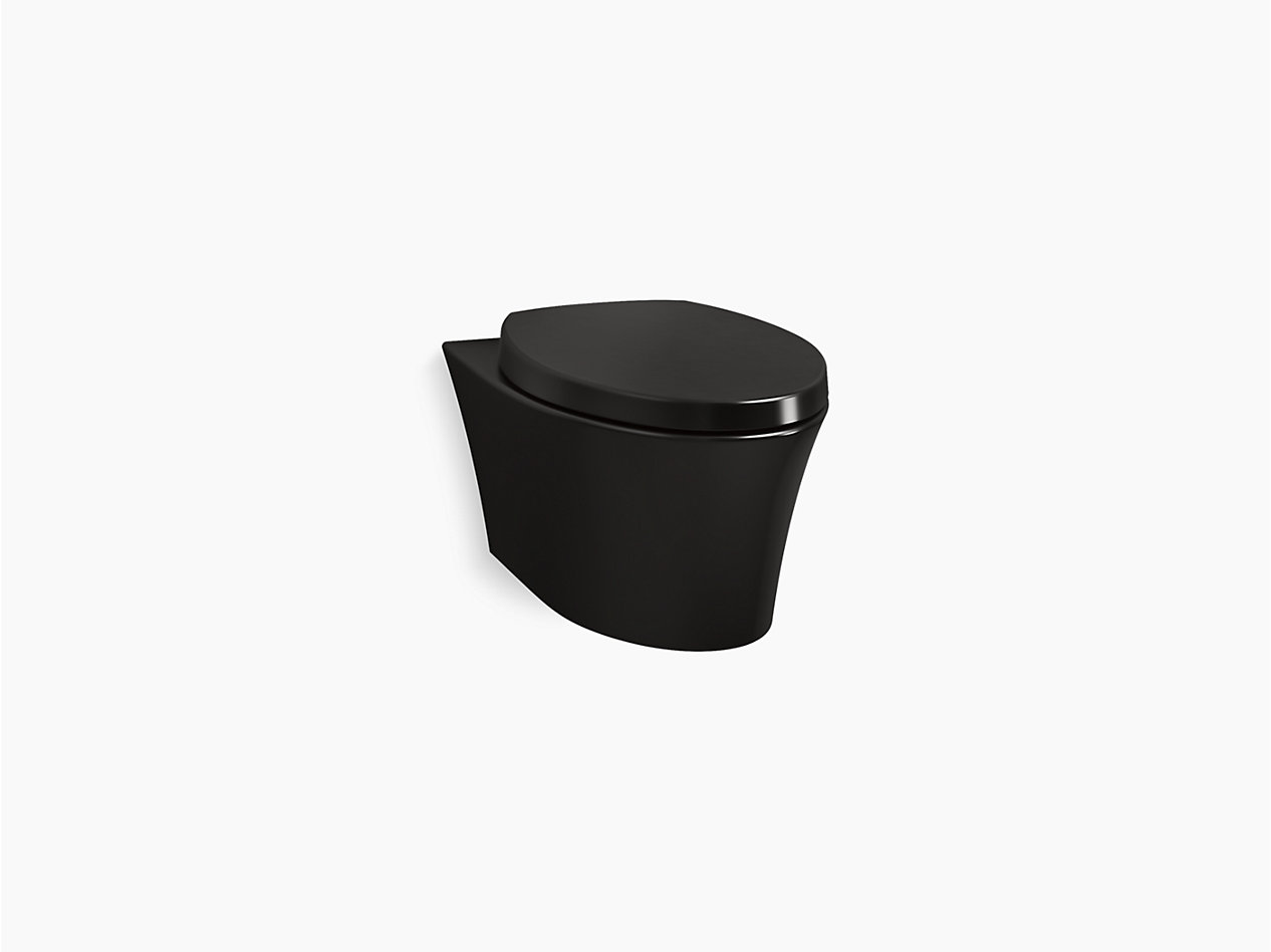 K-31539IN-7 Veil™ Wall-hung elongated toilet with skirted trapway