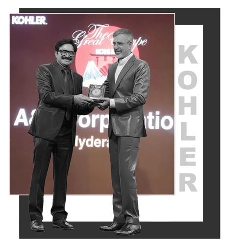 KOHLER Exclusive Channel Partner in Hyderabad – A & A Corporation Banjara Hills