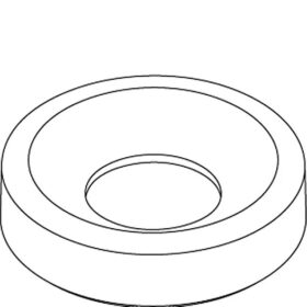 CONNECTOR GASKET, TOILET