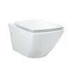 ESCALE WH TOILET W/SC SEAT&COVER