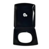 ESCALE QUIET CLOSE SLIM SEAT UF BLACK