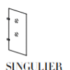 SINGULIER PARTITION