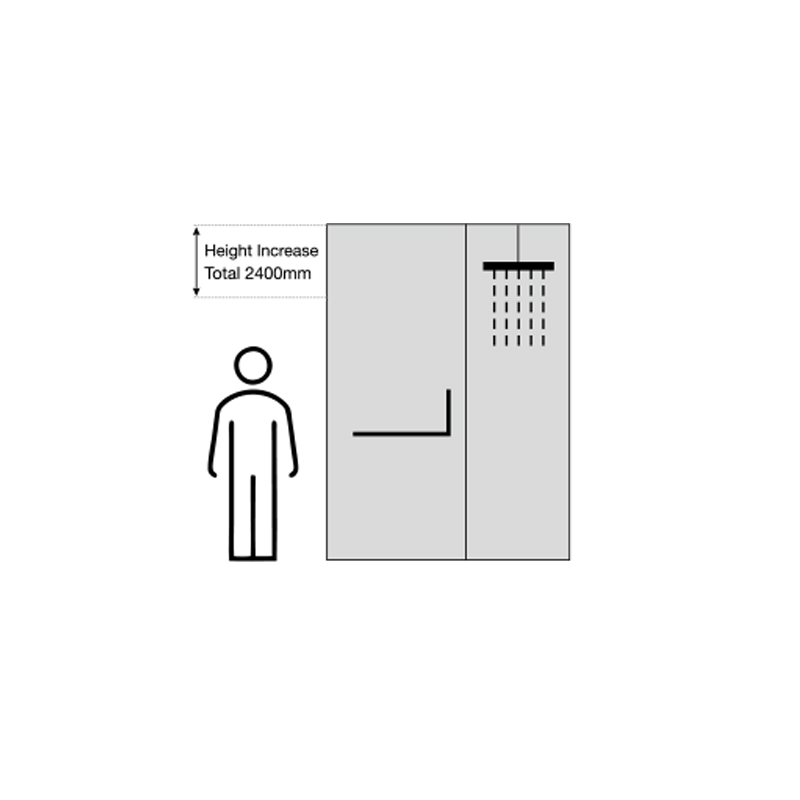 SINGULIER 1D1P/1D2P HT EXTN 10MM 8FT