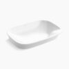 Vive Rectangular Vessel Bathroom Sink