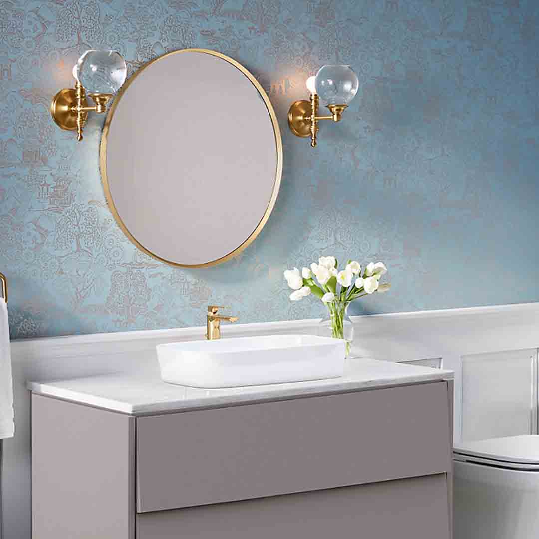 Essential Round Framed Mirror