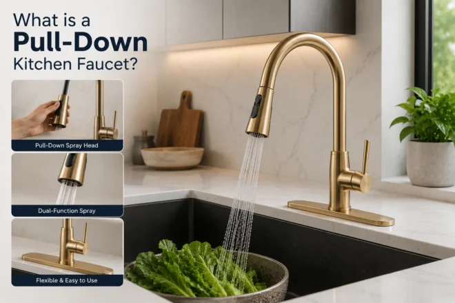 What is a Pull-Down Kitchen Faucet
