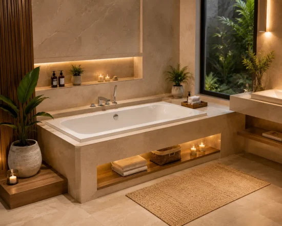 Advantages of Built-in Bathtubs for Indian Homes