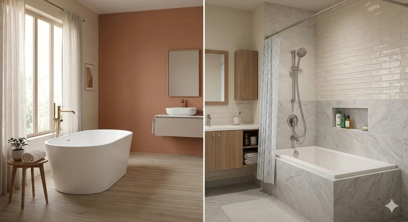 Bathtub in Hyderabad: Kohler Freestanding vs Built-in Bathtubs Buying Guide