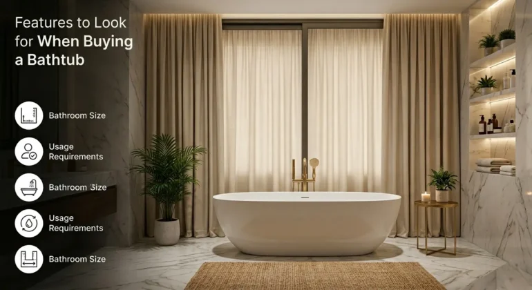 Features to Look for When Buying a Bathtub