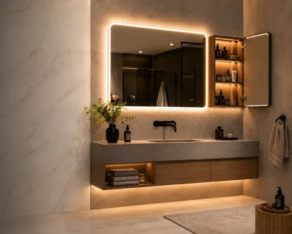 Kohler LED Bathroom Mirror & Cabinets: Upgrade Your Grooming Space