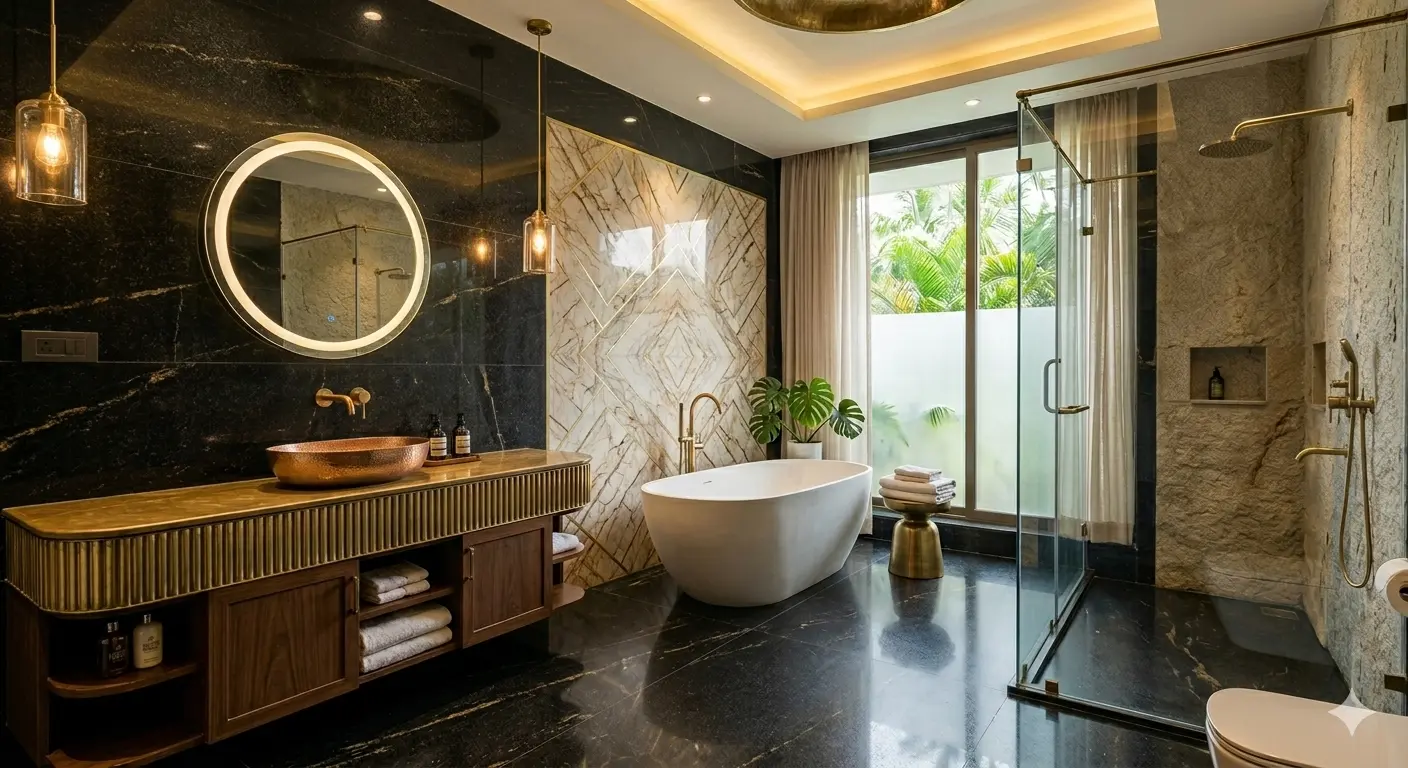 Top Luxury Bathroom Design Trends in Hyderabad for 2026 | Kohler Bathroom Ideas