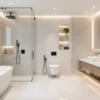 Luxury Kohler bathroom design displayed at A & A Corporation Hyderabad experience centre